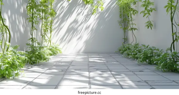 The beauty of nature in a modern setting