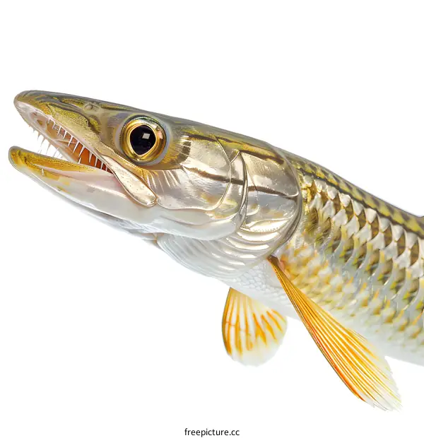 A close up of a fish