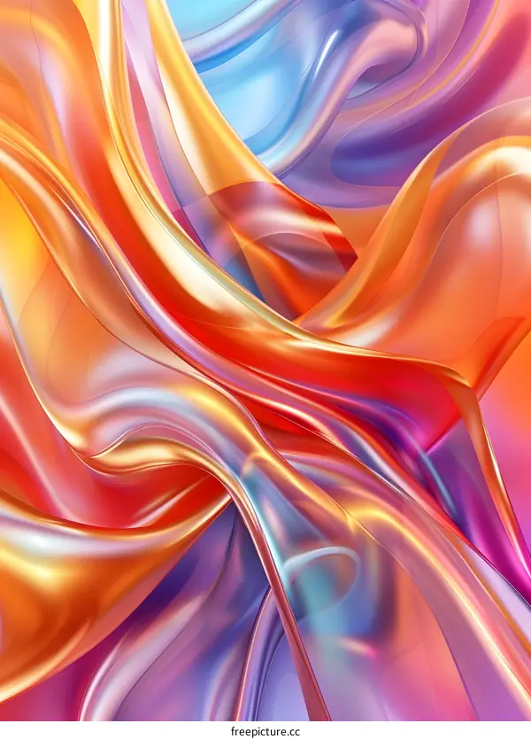 Abstract Colorful Swirls