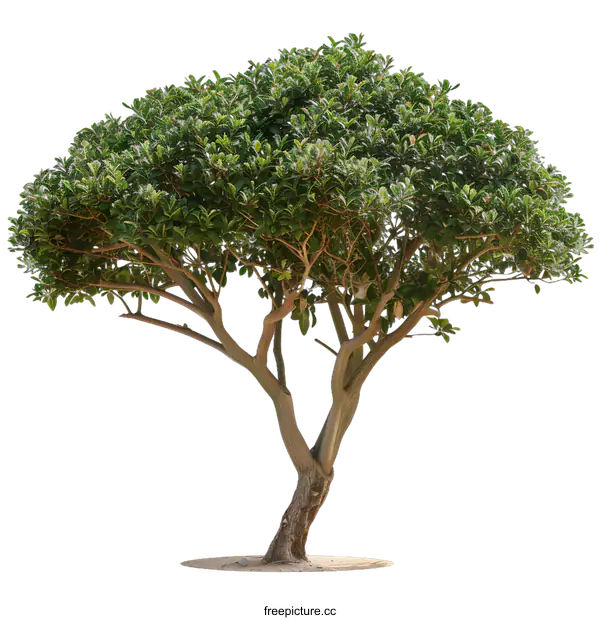 [Transparent Background PNG]Isolated Tree on White Background
