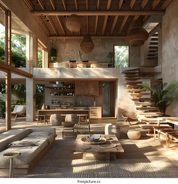 Stairway to Heaven: A Modern Minimalist Home