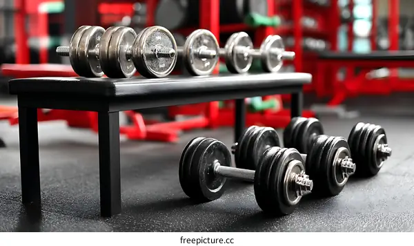 Fitness Gym Dumbbells Workout Equipment