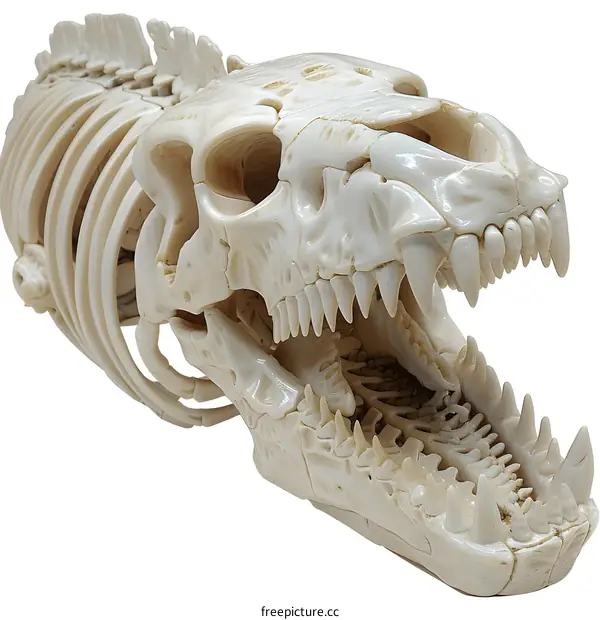 Dinosaur Skull Side View
