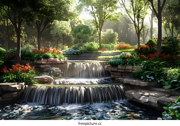 Garden landscape design and construction