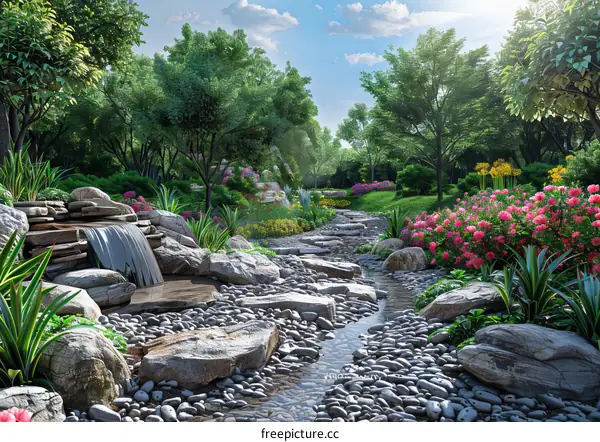 Professional Landscape Design Effect Image