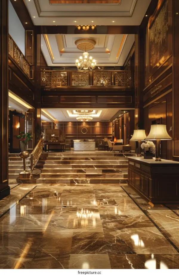 Luxury Hotel Lobby Interior Design