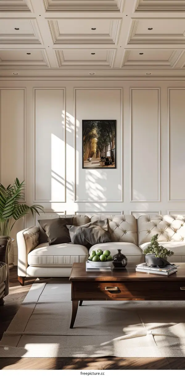 Elegant Living Room Interior Design