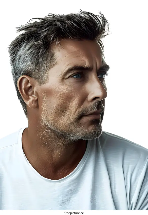 Portrait of a Handsome Man