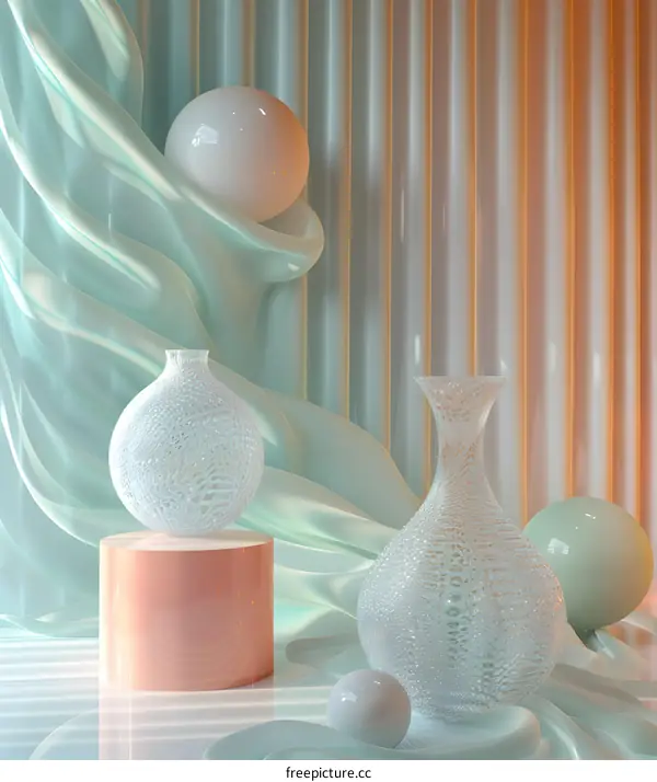 Elegant Glass Vases for Home Decoration