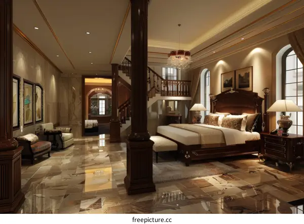 Luxury Classic Bedroom Interior Design
