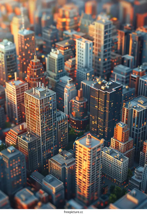 Modern Metropolis: Skyscrapers Reaching for the Sky