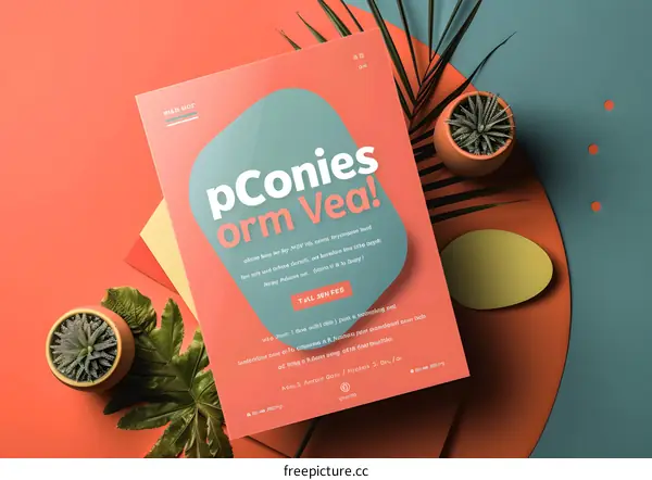Pconies Form Vea Minimalist Poster Design