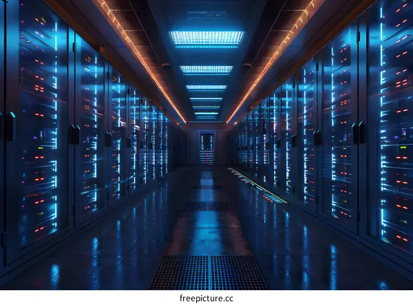 Data Center Server Room Interior Design