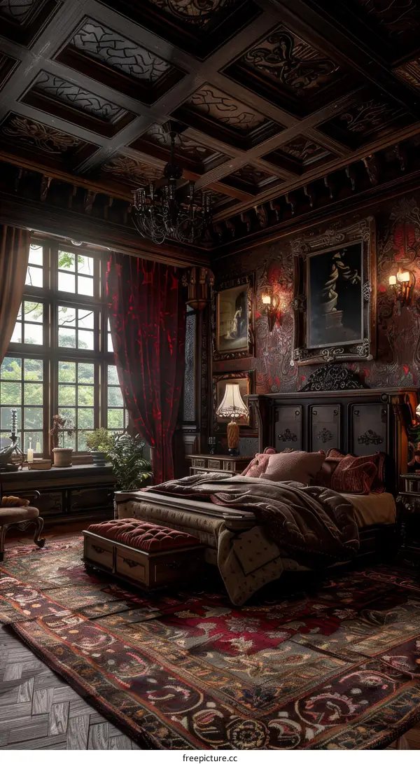 Vintage Luxurious Bedroom Interior Design