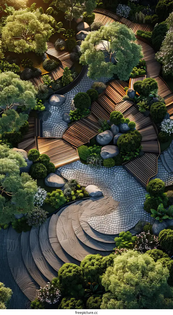 Garden Landscape Design Effect Picture