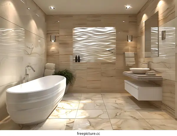 Bathroom effect picture