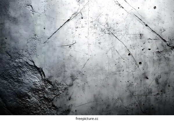 Gray Concrete Wall Texture Background Image