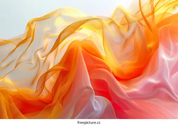 Colorful flowing abstract background