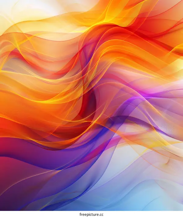 Dynamic and Vibrant Abstract Background Art