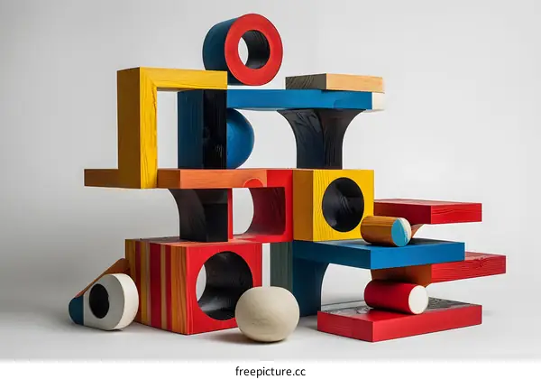 Colorful Wooden Blocks