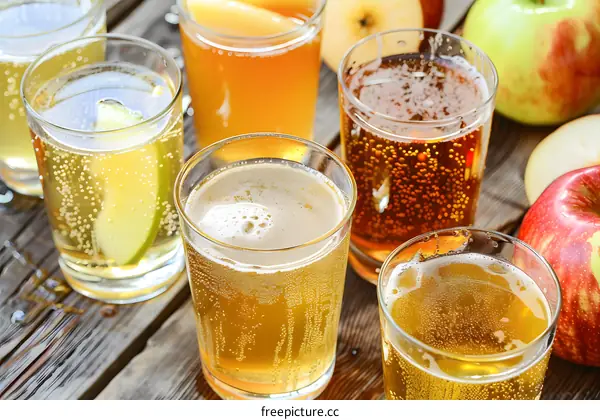 Refreshing Summer Apple Cider Beverages
