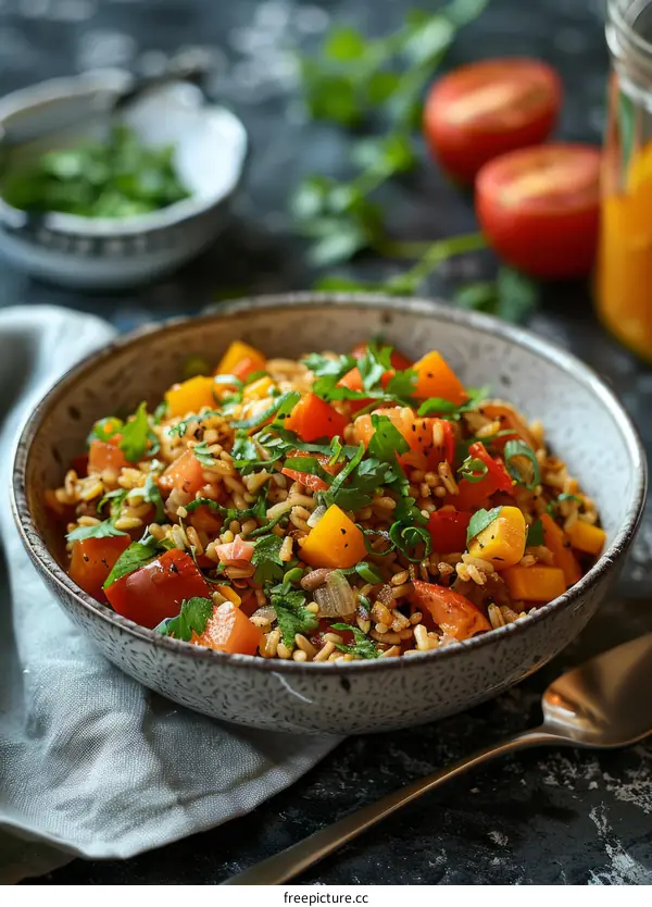 Spanish Rice with Vegetables