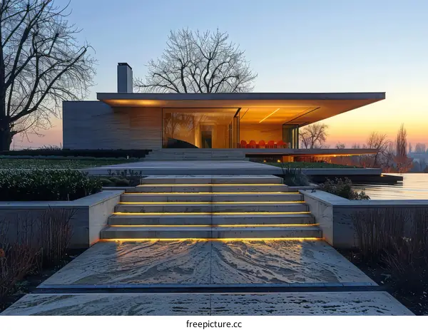 Modern Villa with Expansive Terrace and Scenic Views