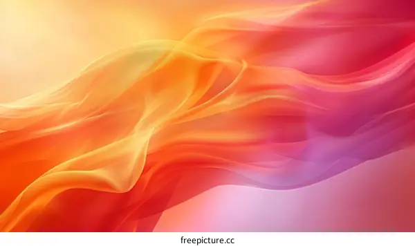Dynamic Bright Wavy Gradient Fluid Colorful Abstract Background