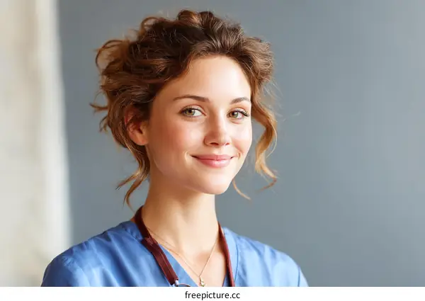Smiling Female Doctor Portrait