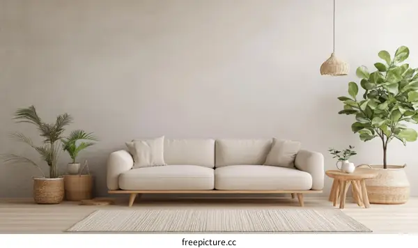 Modern Minimalist Living Room Interior Design