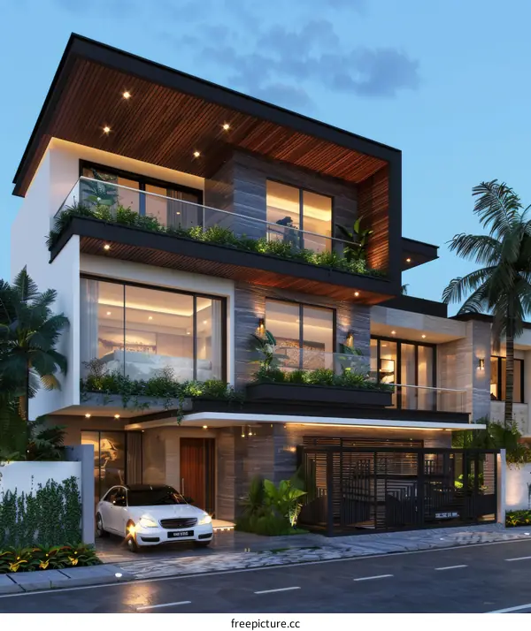 Modern Villa Exterior Design