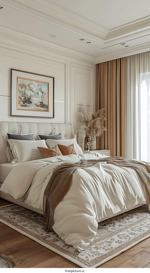 European-style bedroom renderings
