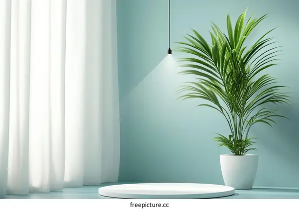 Minimalist Modern Plant Display