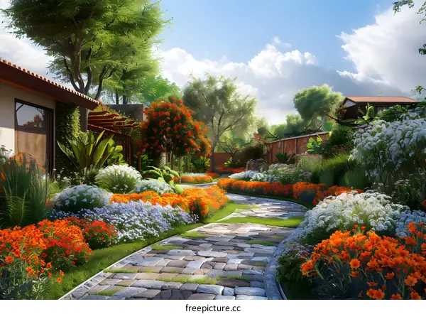 A beautiful garden