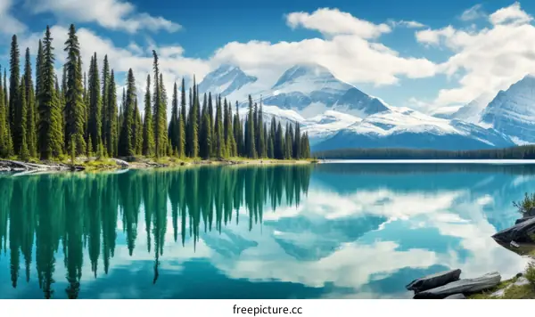 mountain lake landscape photography