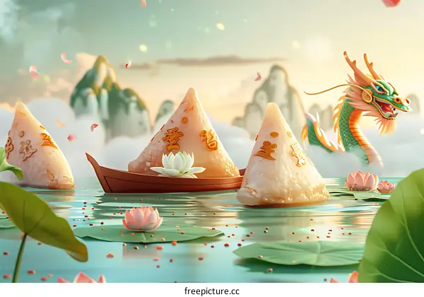 Dragon Boat Festival Rice Dumplings