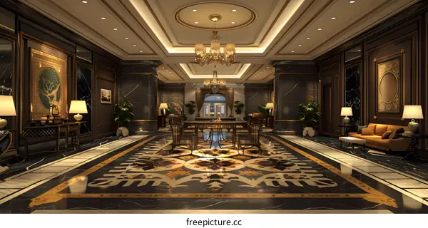 The magnificent hall