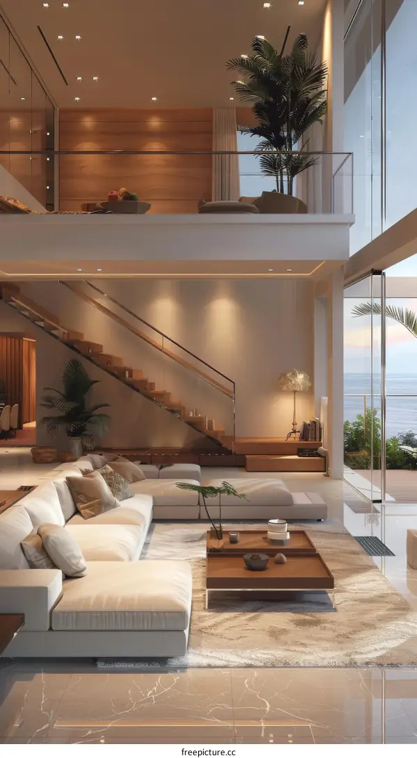 Contemporary Living Room Interior