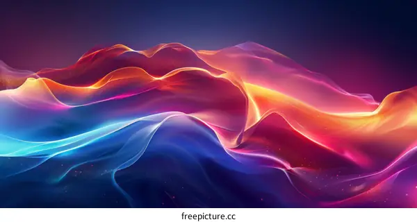 Wavy Multicolor Gradient