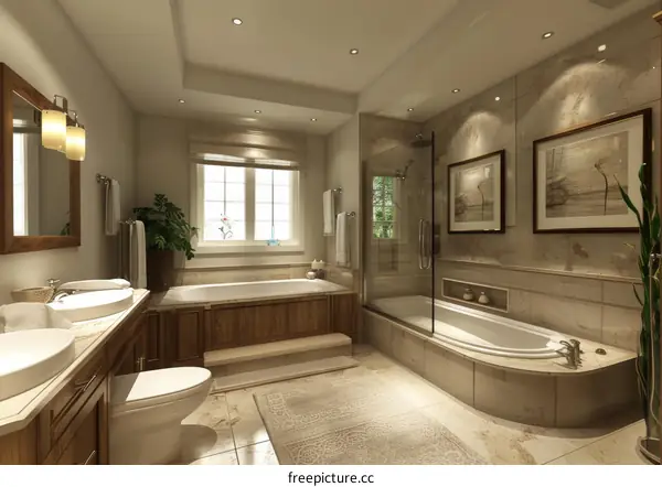 Modern Elegant Bathroom Design
