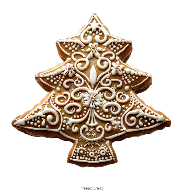 [Transparent Background PNG]Christmas gingerbread cookie