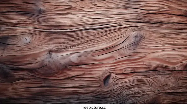 Weathered Wooden Texture: Rustic Plank Background