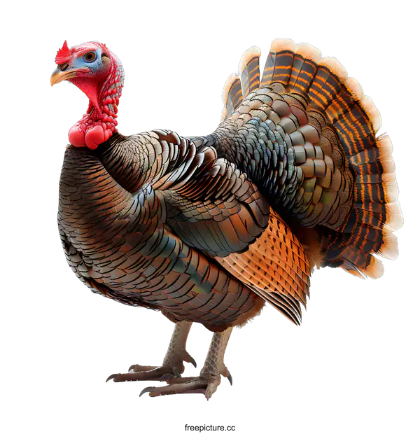[Transparent Background PNG]Turkey on white background