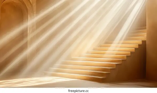 Stairway to Heaven Radiant Light