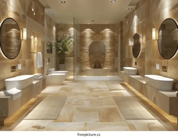 Luxury Modern Bathroom Interior Design