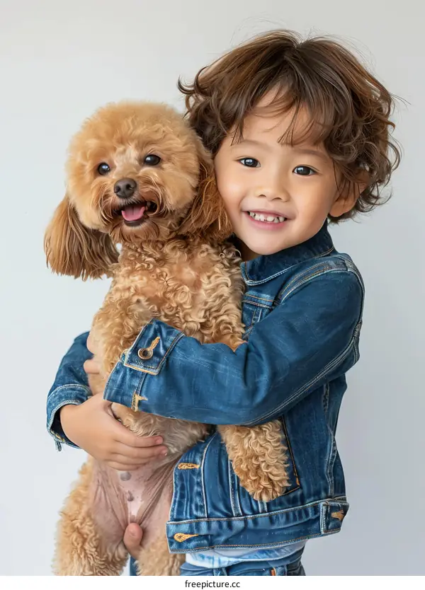 A boy and his best friend