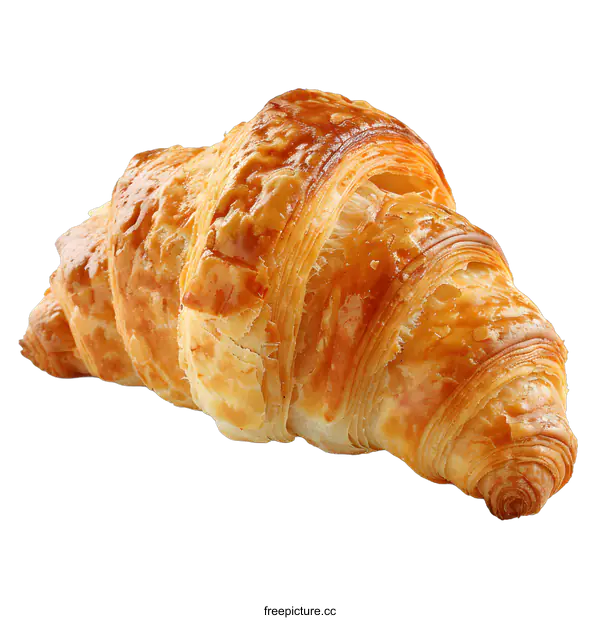 [Transparent Background PNG]yummy croissant