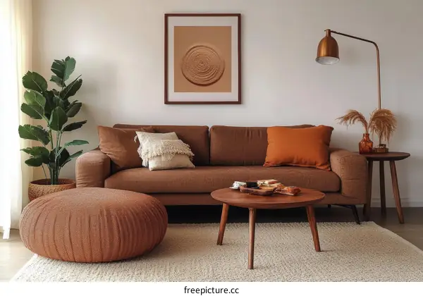 Modern Cozy Living Room Interior Design