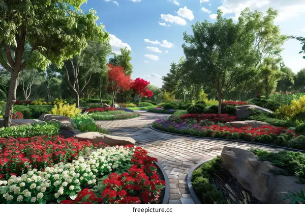 Landscape design效果图