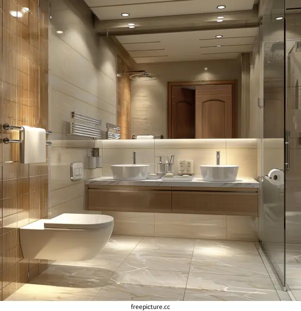 Modern Luxury Bathroom Interior Design
